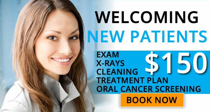 dental special offer $150 cleaning xray exam oral cancel screening